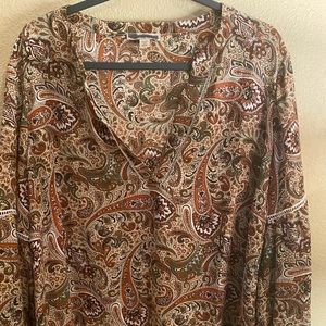 Women’s Plus Size 3X VNeck Blouse